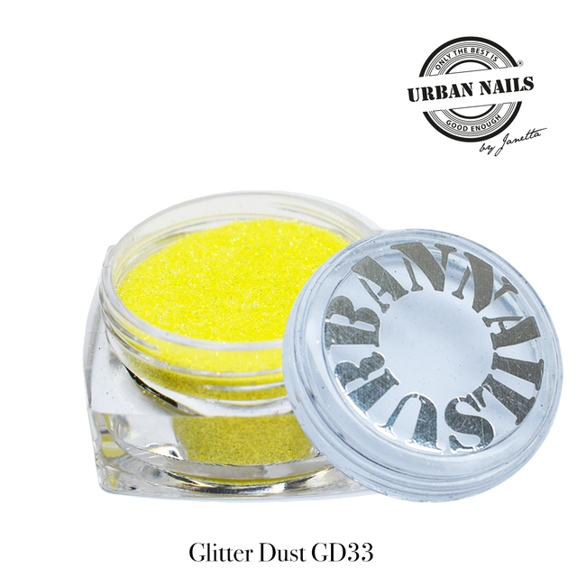 Urban Nails Glitter Dust 33 Geel