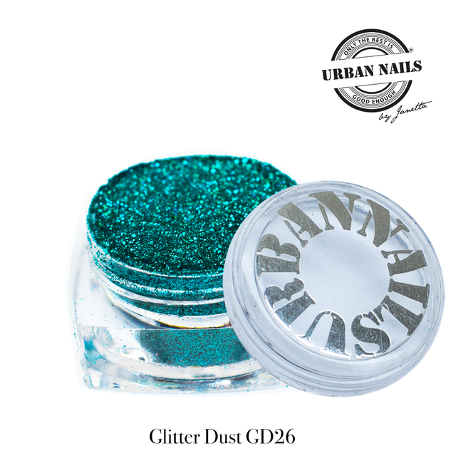 Urban Nails Glitter Dust 26 Donker Groen