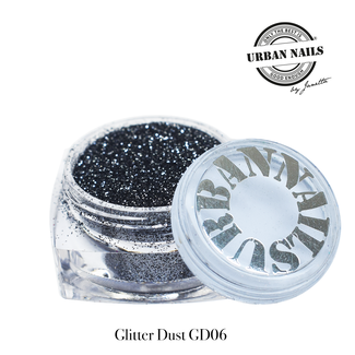 Urban Nails Glitter Dust 06 Grijs/Zilver