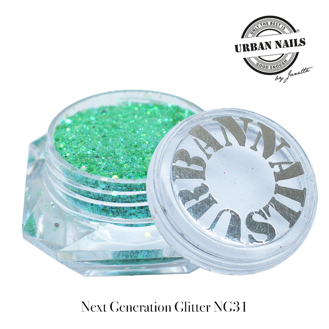 Urban Nails NeXt Generation 31 Sparkle Groen