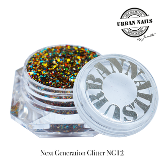 Urban Nails NeXt Generation 12 Multi Color Geel