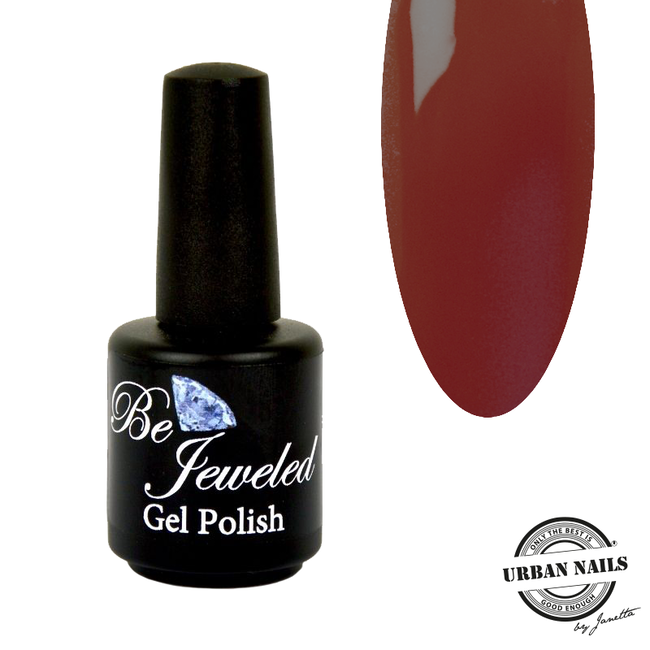 Urban Nails Be Jeweled Gel Polish GP167A Rood/Bruin