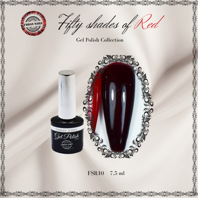 Urban Nails Fifty Shades of Red 10