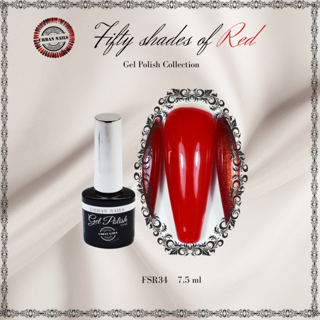 Urban Nails Fifty Shades of Red 34