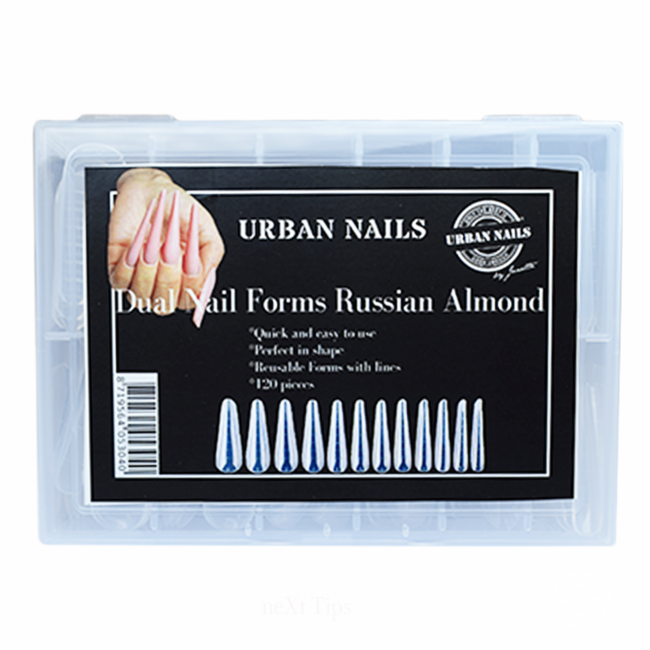 Urban Nails Dual Nail Forms Russian Almond