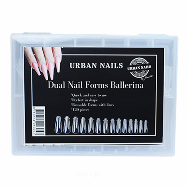 Urban Nails Dual Nail Forms Ballerina