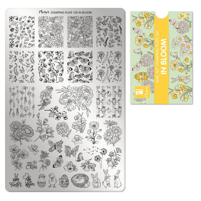 Moyra Moyra Stamping Plate  - 130 In Bloom