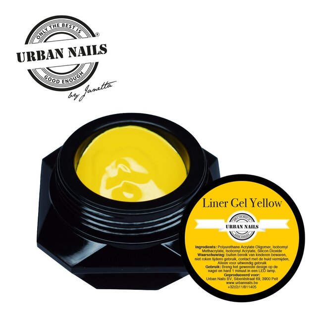 Urban Nails Liner Gel Yellow