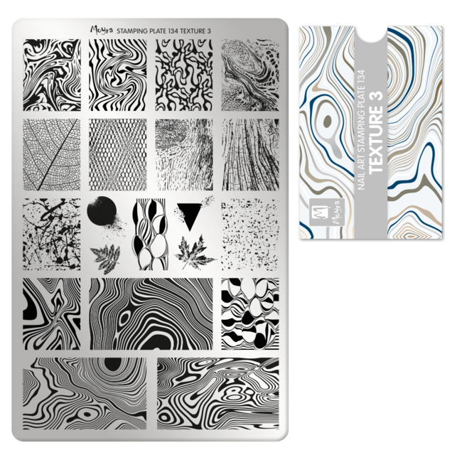 Moyra Moyra Stamping Plate 134 Texture 3