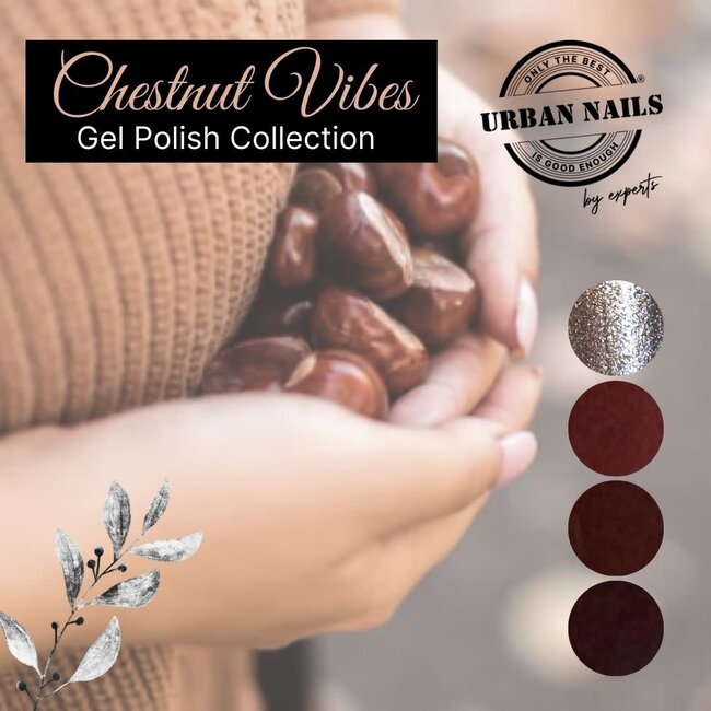 Urban Nails Chestnut Vibe Gel Polish Collection