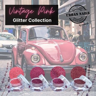 Urban Nails Vintage Pink Glitter Collection