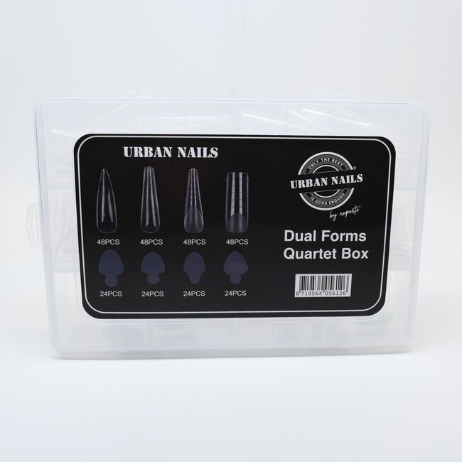 Urban Nails Dual Nail Forms Quartet box