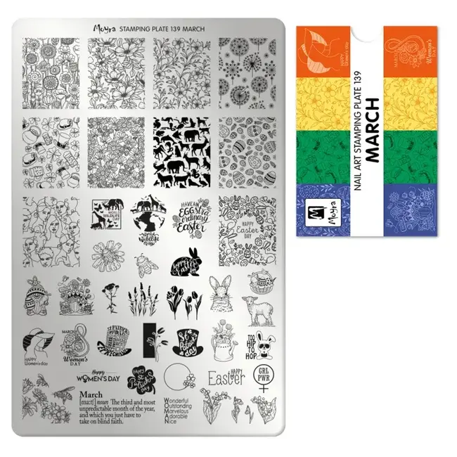 Moyra Moyra Stamping Plate 139 March