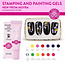 Moyra Stamping and Painting Gel 07 Black