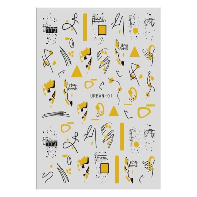 Urban Nails Nail Sticker Urban-01