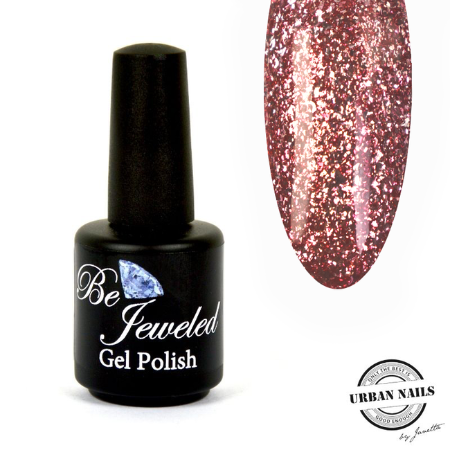 Urban Nails Gelpolish 102 - Roze Glitter