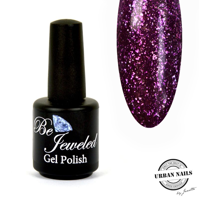 Urban Nails Gelpolish 113 - Paars Glitter