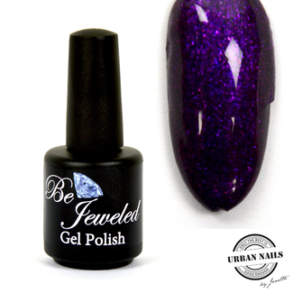 Urban Nails Gelpolish 140 - Donker Paars Glitter