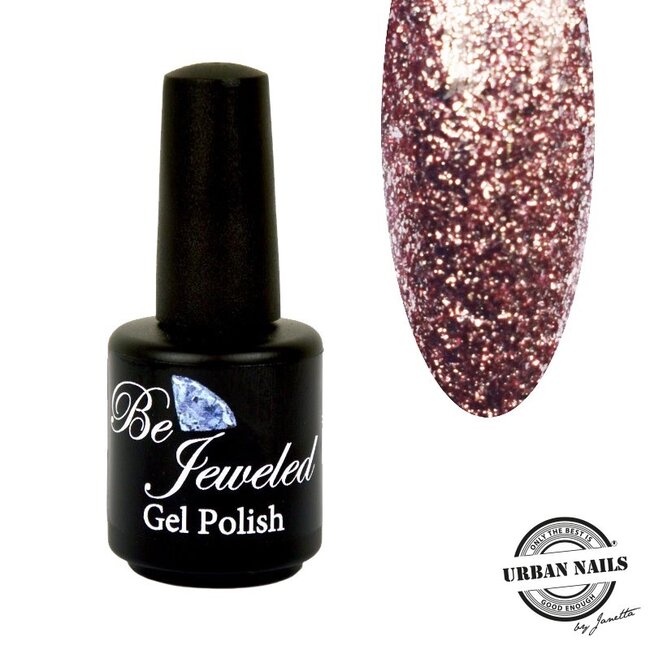 Urban Nails Gelpolish 66-A - Roze Glitter