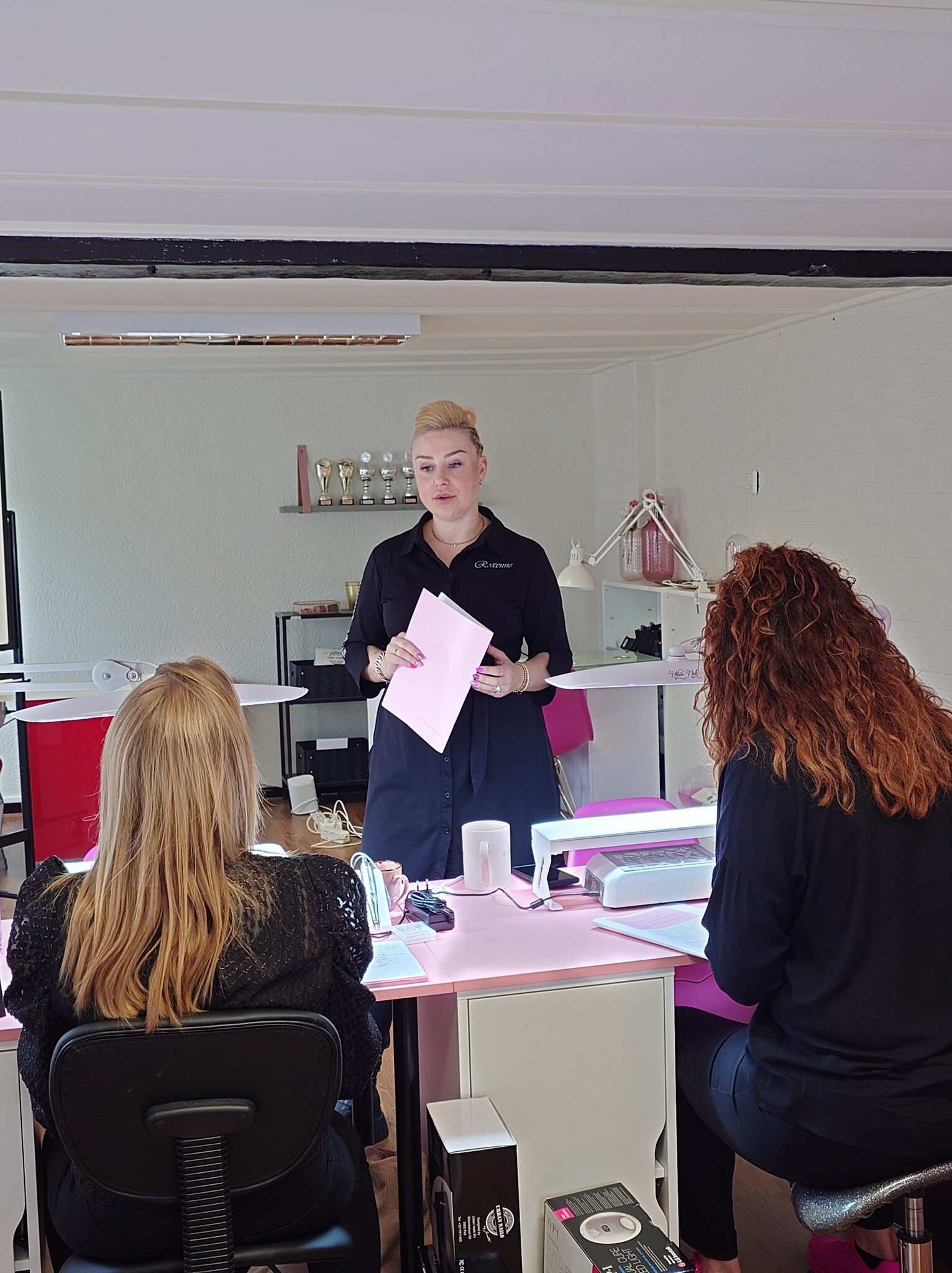 Overzicht van BIAB cursus bij Roxenne Nails