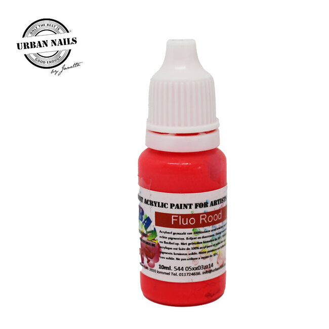 Urban Nails Pure Paint Fluo Rood