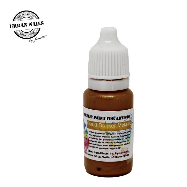 Urban Nails Pure Paint Goud Donker Metallic