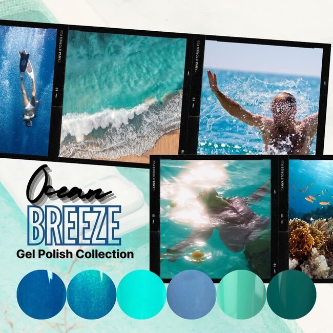Urban Nails Ocean Breeze Glitter Collection
