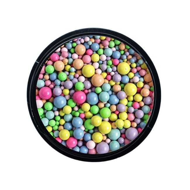 Urban Nails Mixed Size Metal Beads 01