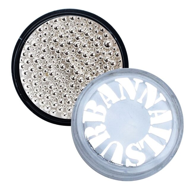 Urban Nails Mixed Size Metal Beads 12