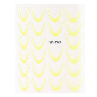 Urban Nails Nail Art Sticker III - 02 Ombre Geel