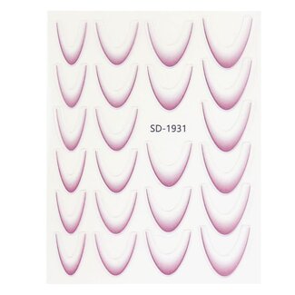 Urban Nails Nail Art Sticker III - 09 Ombre Taupe