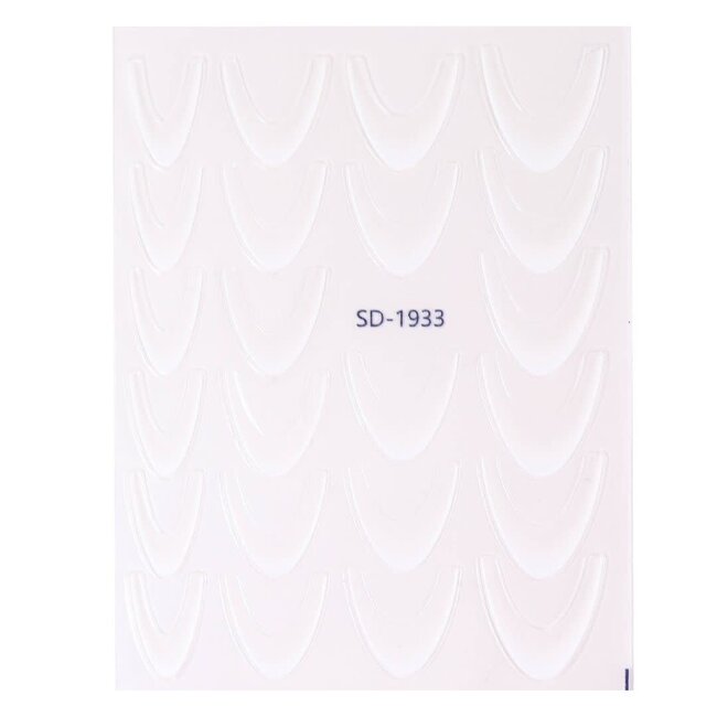 Urban Nails Nail Art Sticker III - 11 Ombre Wit