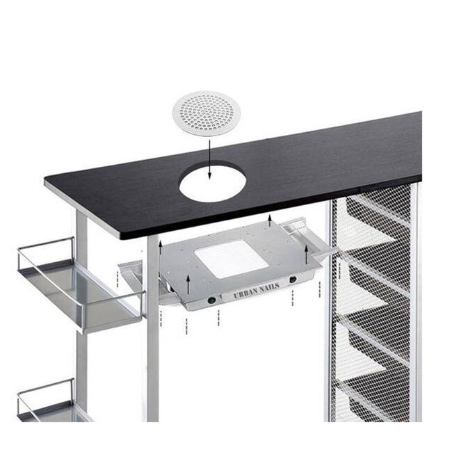 Urban Nails Build in Dust Collector