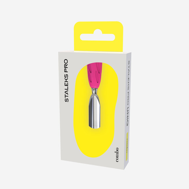 Staleks Staleks Working part of the pusher Combo UNIQ 16 rounded narrow pusher WPPQ-16