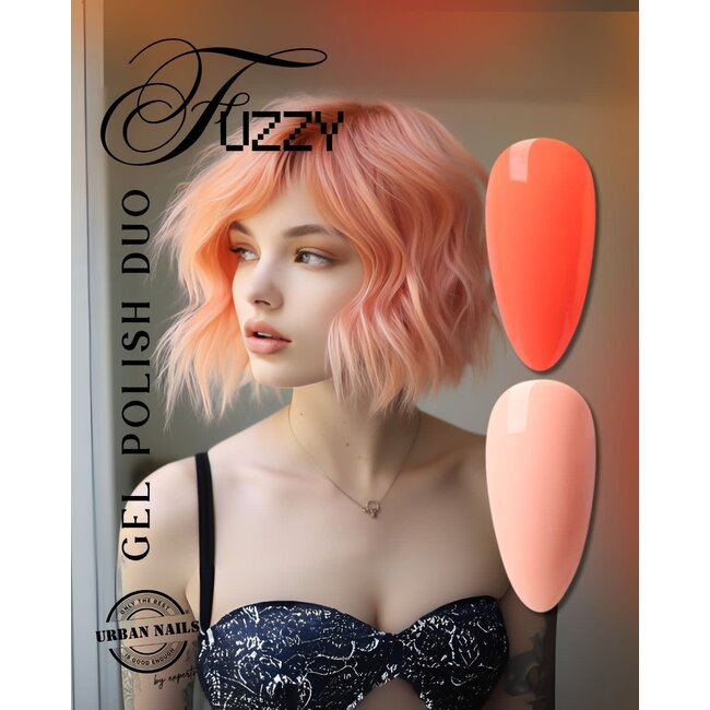Urban Nails Fuzzy Gel Polish Duo