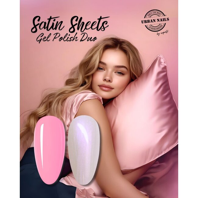 Urban Nails Satin Sheets Gel Polish Duo