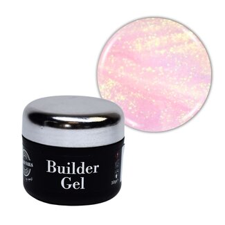 Urban Nails Builder Gel in a Jar 30 gram 02 zacht roze met gouden shimmer