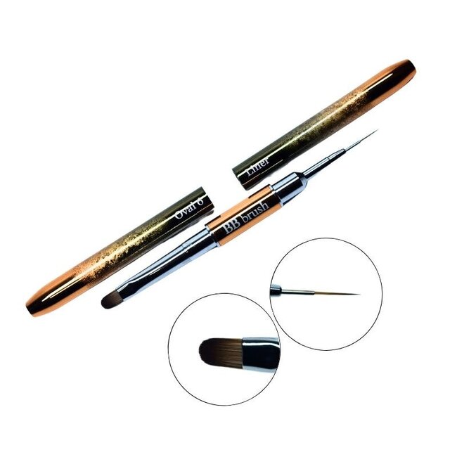 Urban Nails Rosegold BB Brush