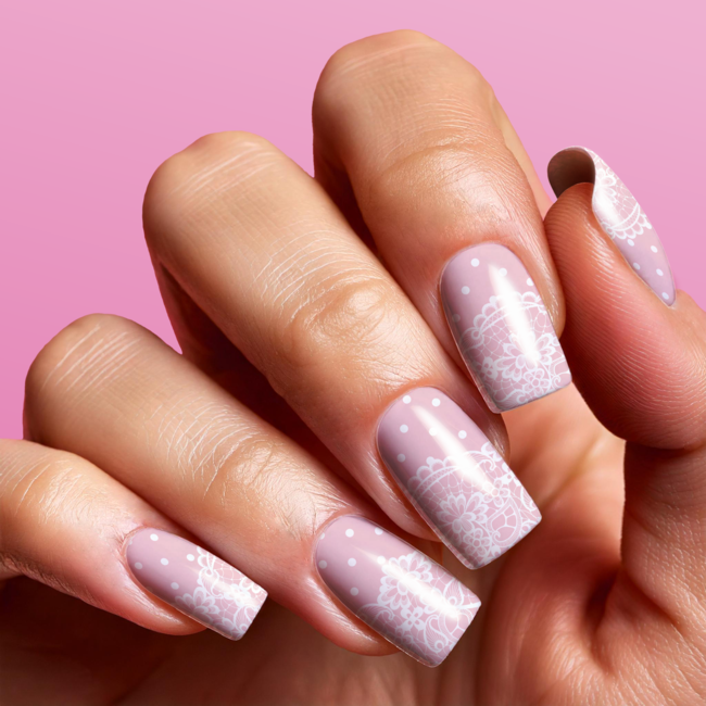 Twisties Dotted Charm (White)