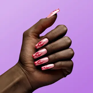 Twisties Heart on Fire (Red)