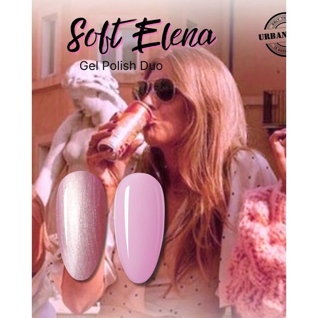Urban Nails Soft Elena Gel Polish Duo