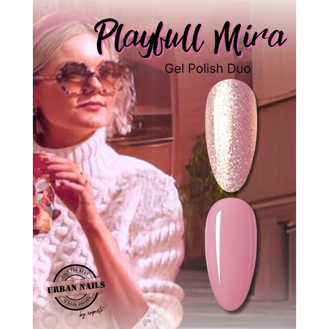 Urban Nails Playfull Mira Gel Polish Duo