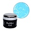 Urban Nails Builder Gel in a Jar 30 gram 15 aqua-blauw met flakes