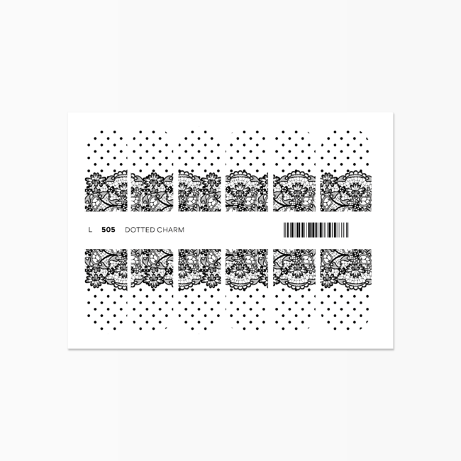 Twisties Dotted Charm (Black)