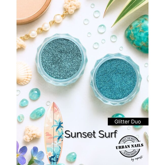 Urban Nails Sunset Surf Glitter Duo