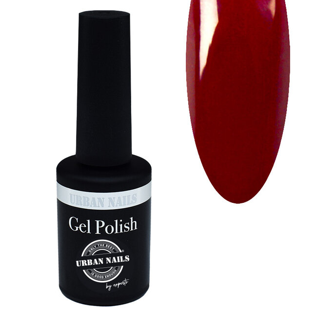Urban Nails Gelpolish 21 Donkerbruin Rood