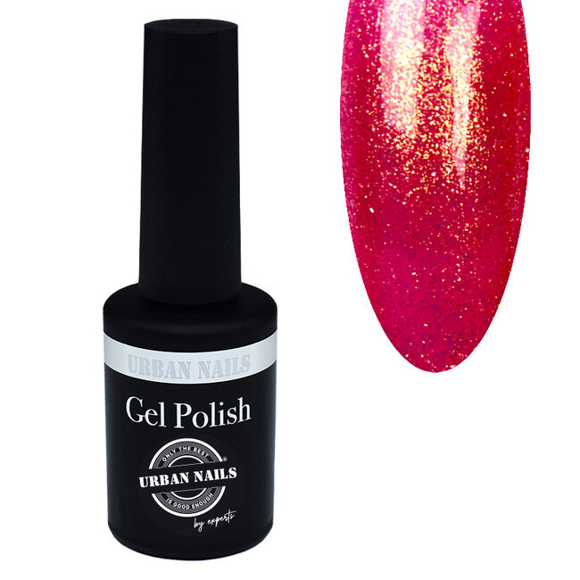 Urban Nails Gelpolish 69 A - Rood Glitter
