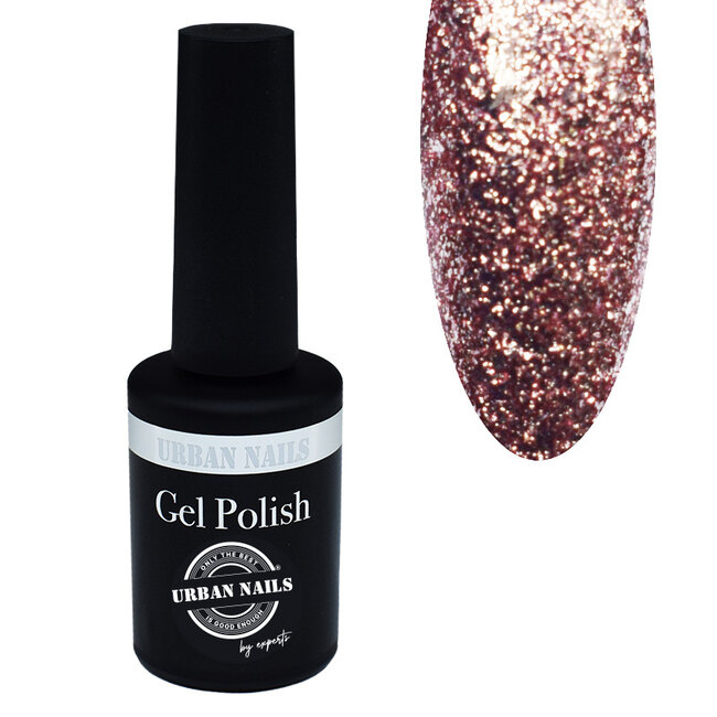 Urban Nails Gelpolish 66-A - Roze Glitter