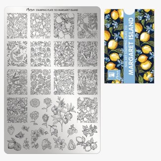 Moyra Moyra Stamping Plate 153 Margaret island