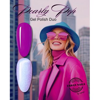 Urban Nails Pearly Pop Gel Polish Duo